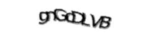 Security check image, please type the characters shown